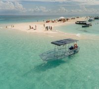 Zanzibar Glassboat Sandbank